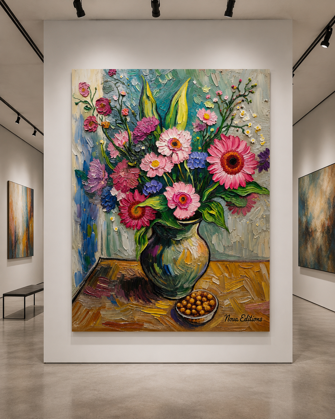 Petals of Quiet Joy – One-of-Ten Botanical Edition | 70 × 100 cm Canvas
