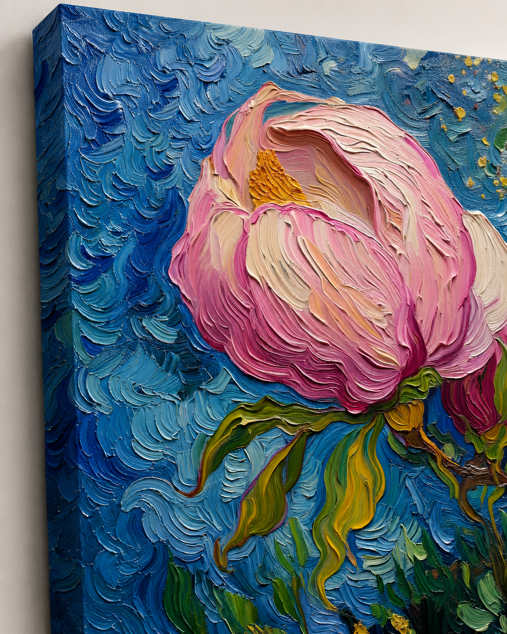 Celestial Petal – One-of-Ten Botanical Edition | 70 × 100 cm Canvas