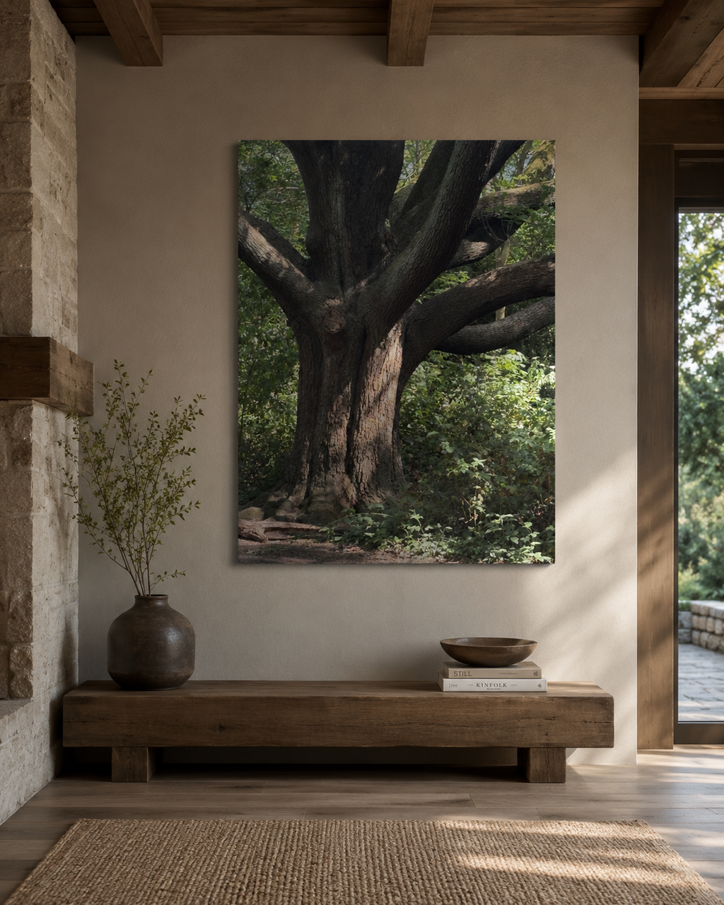 Where Healing Took Root | Original Nature Photography Aluminium Print by Alexandra Adams
