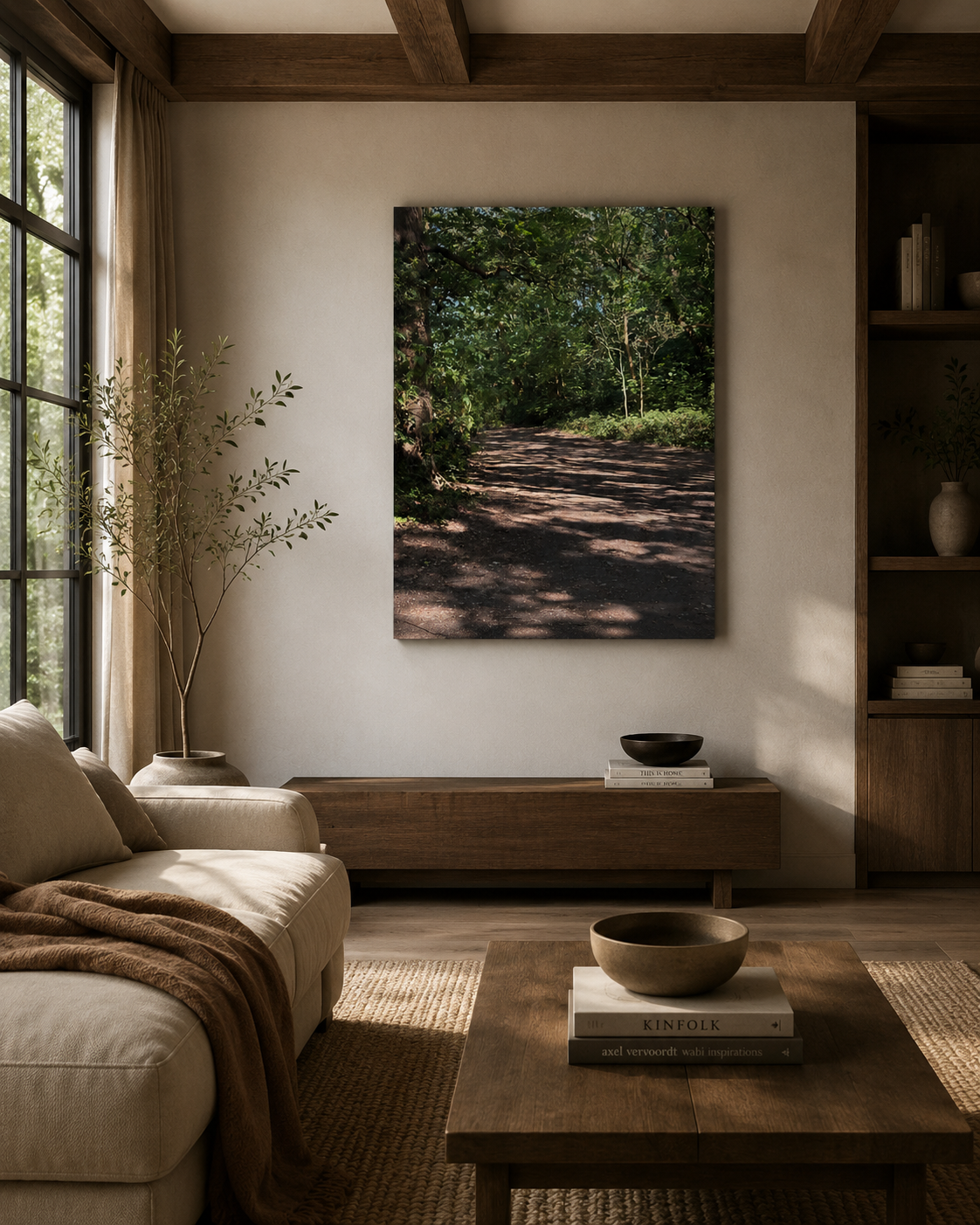 Where the Path Leads | Original Nature Photography Aluminium Print by Alexandra Adams