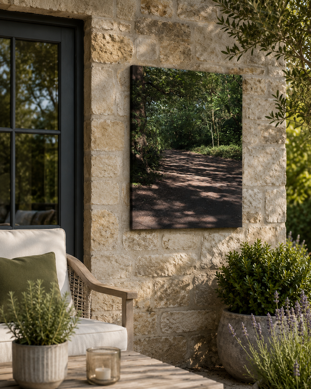 Where the Path Leads | Original Nature Photography Aluminium Print by Alexandra Adams