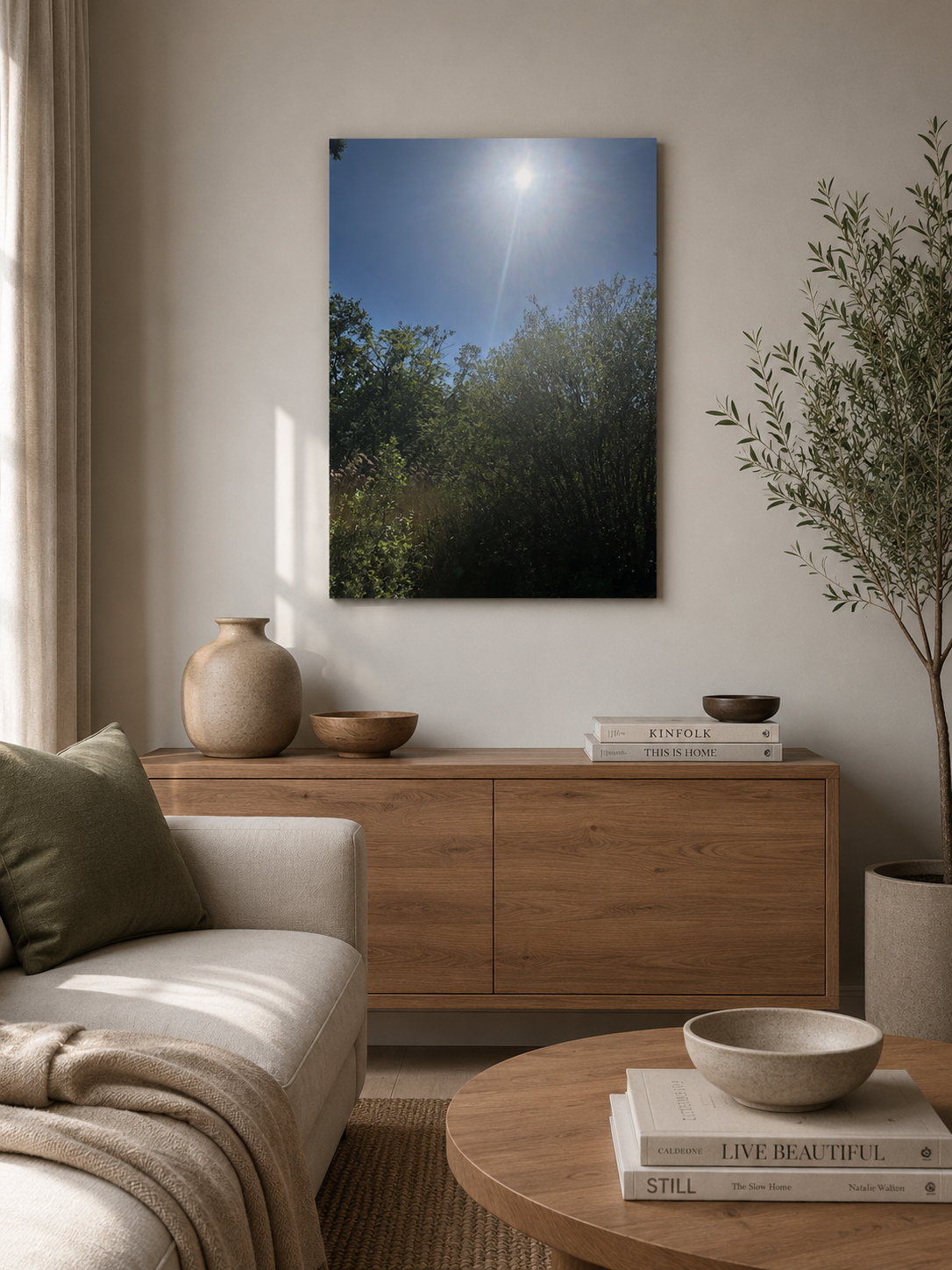 Where the Light Found Me | Original Nature Photography Aluminium Print by Alexandra Adams