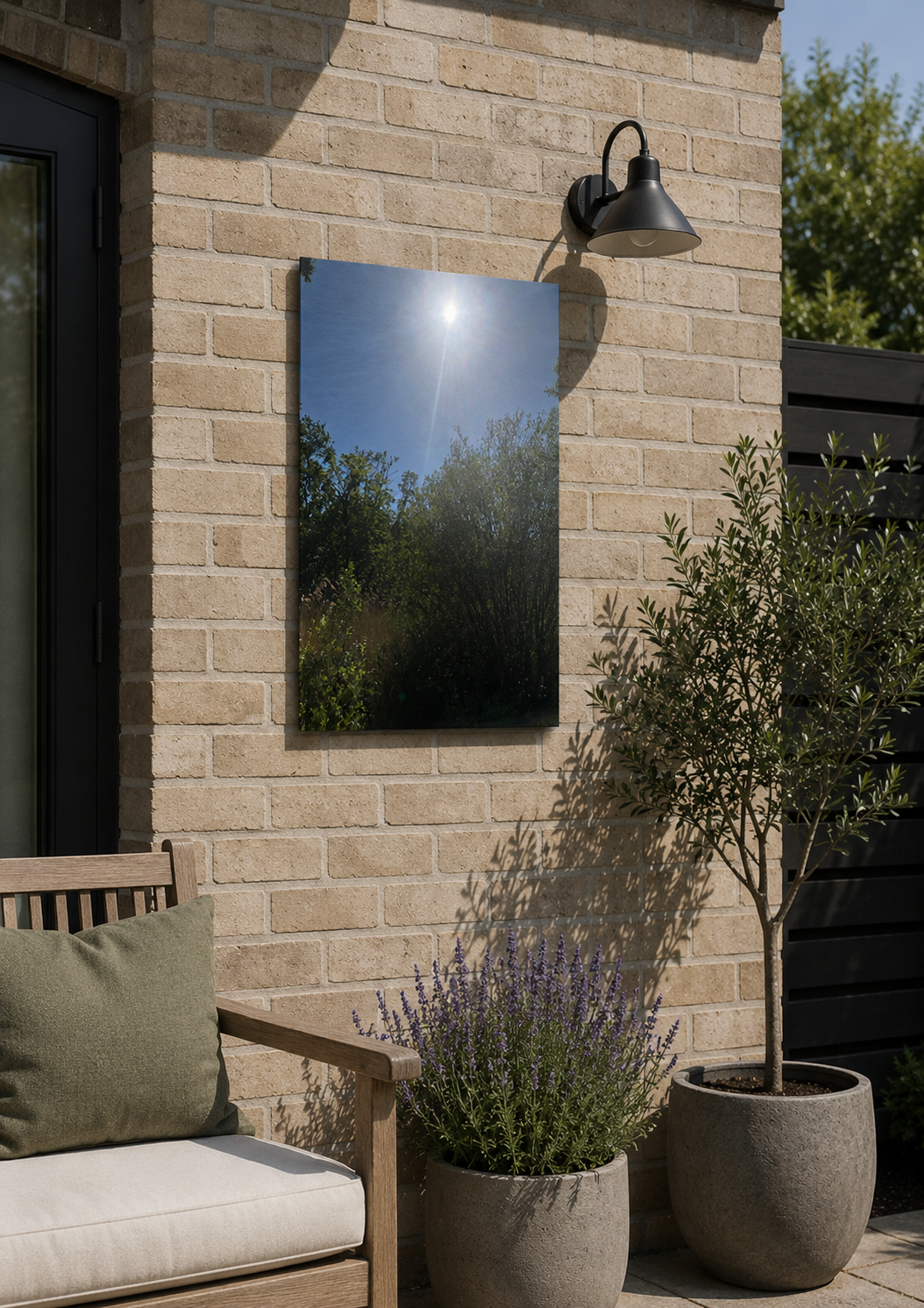 Where the Light Found Me | Original Nature Photography Aluminium Print by Alexandra Adams