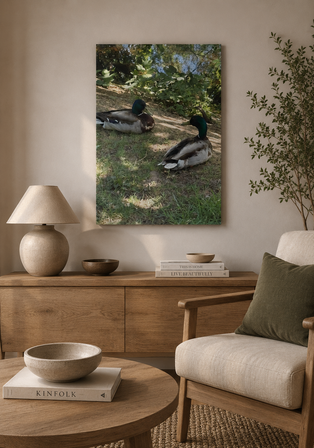 Companions in Stillness | Original Nature Photography Aluminium Print by Alexandra Adams