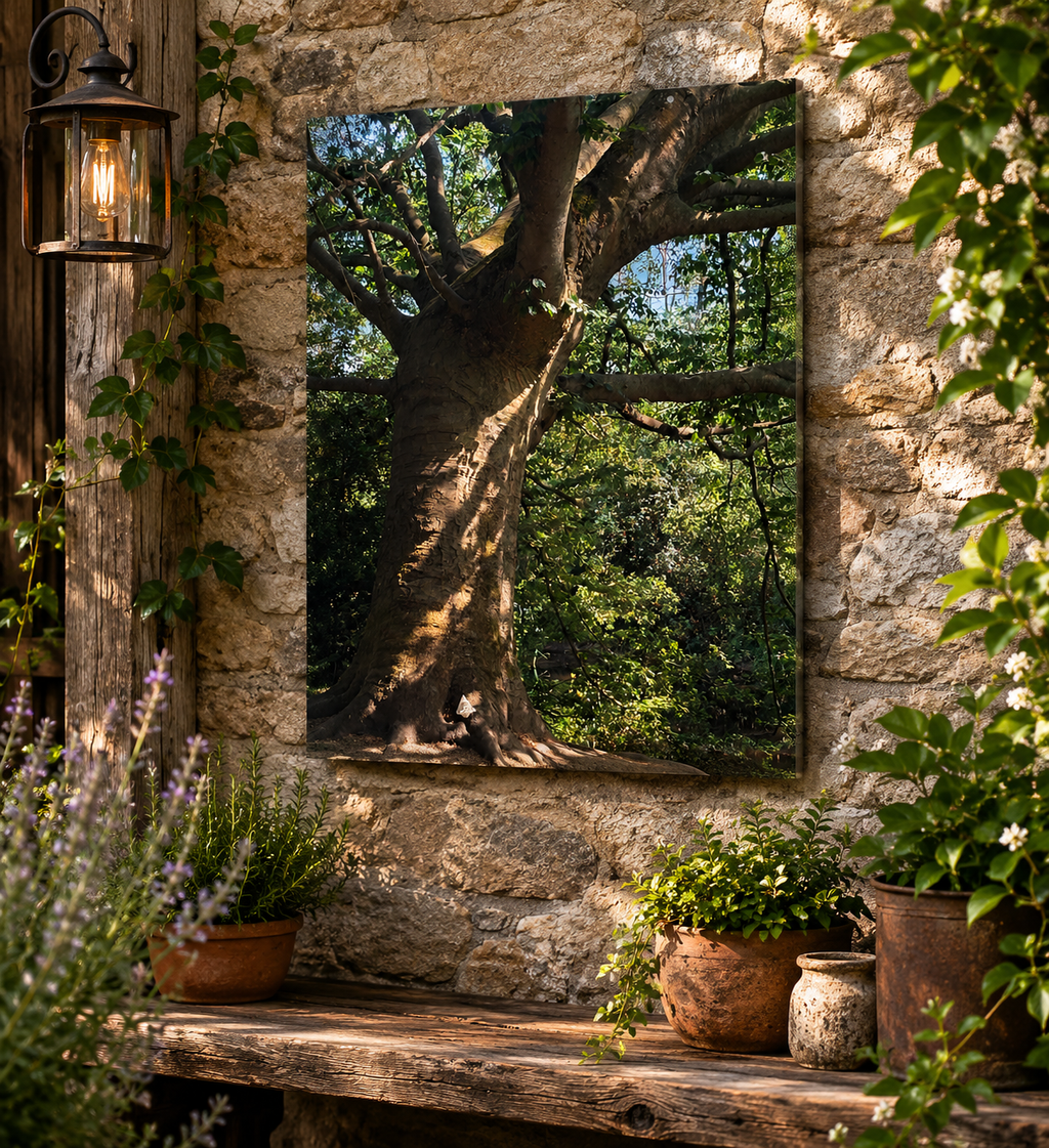 The Tree That Held the Sky | Original Nature Photography Aluminium Print by Alexandra Adams