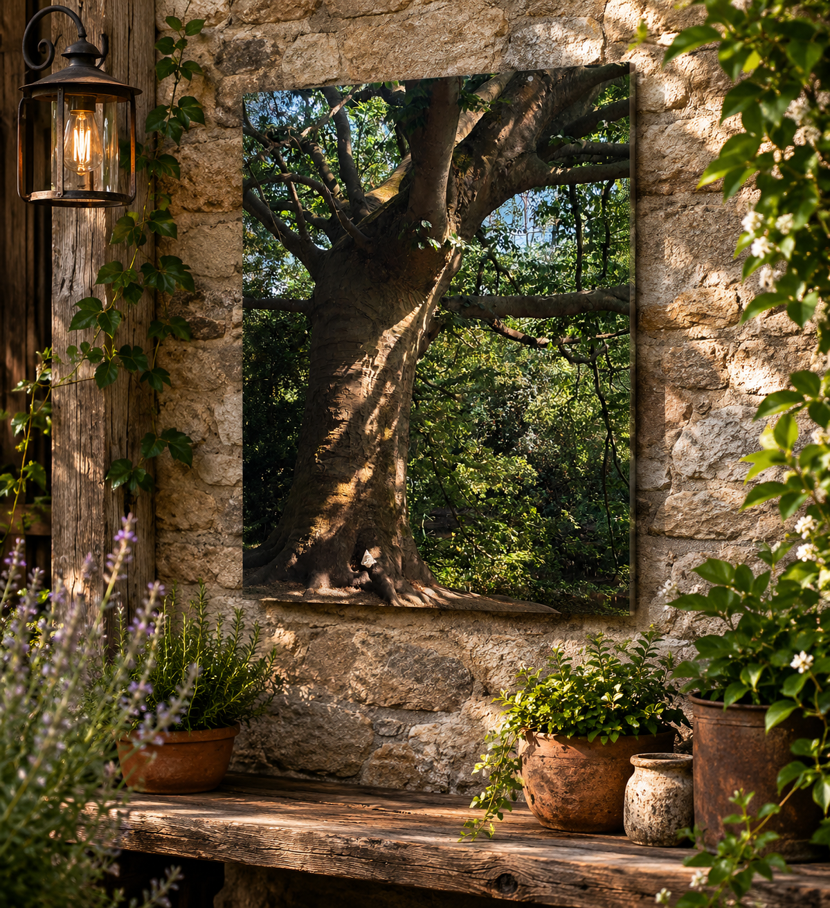 The Tree That Held the Sky | Original Nature Photography Aluminium Print by Alexandra Adams