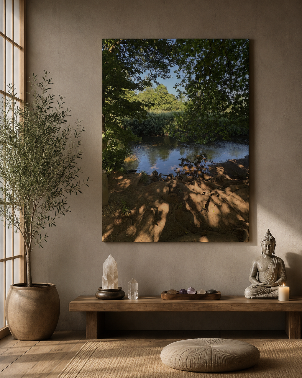 Where the Roots Run Deep | Original Nature Photography Aluminium Print by Alexandra Adams