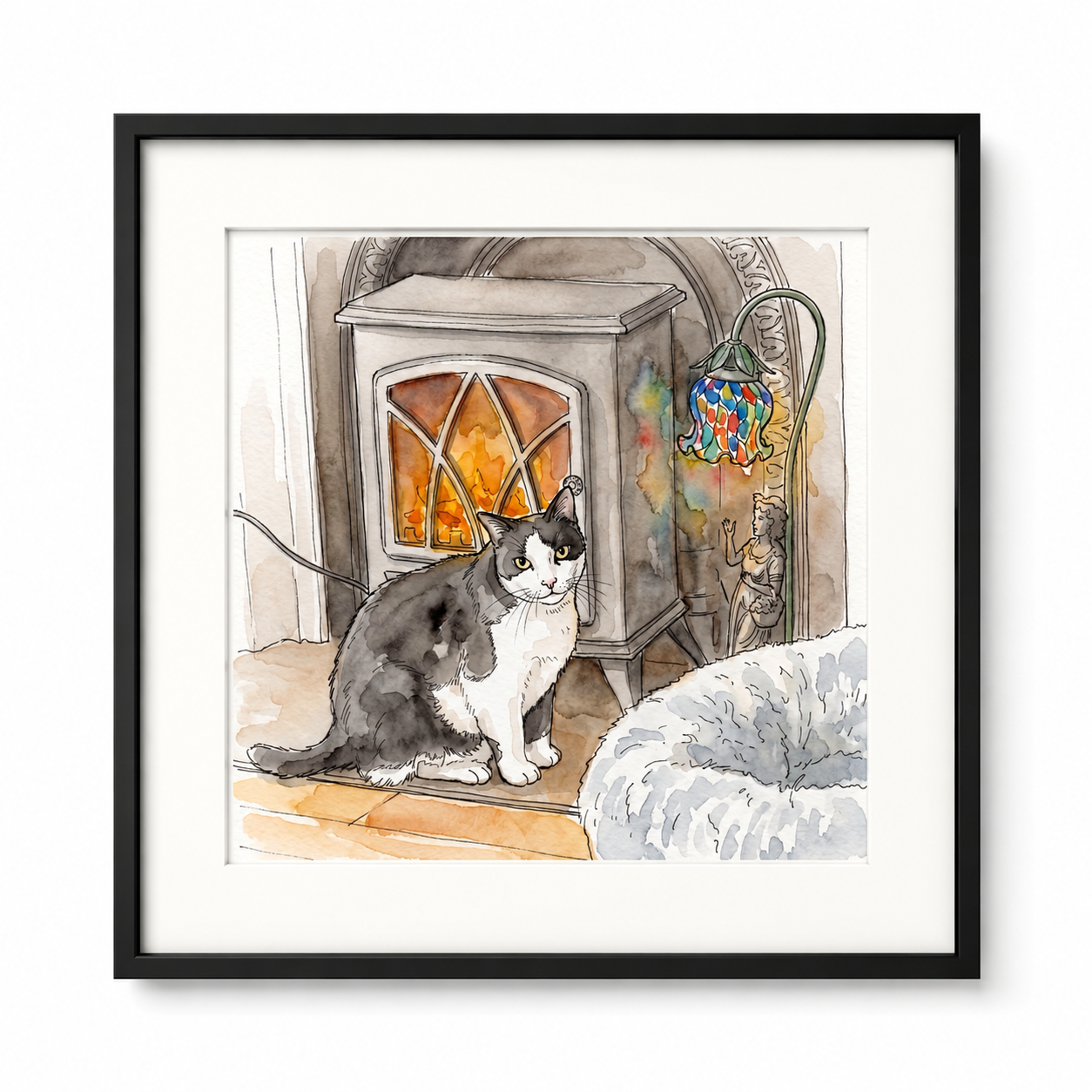 Custom Pet Portrait - Timeless Watercolour