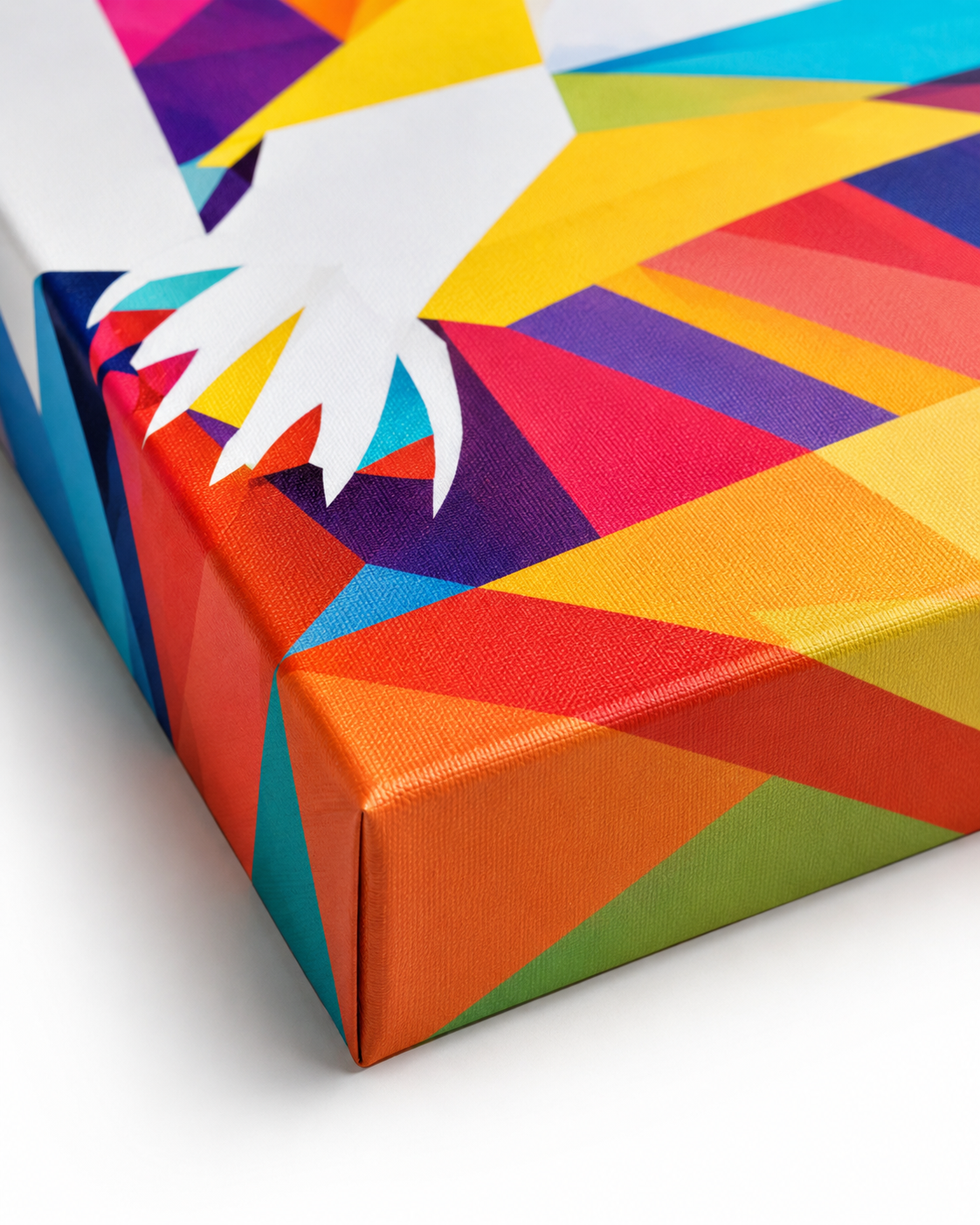 Custom Pet Portrait - Prism Pop Canvas