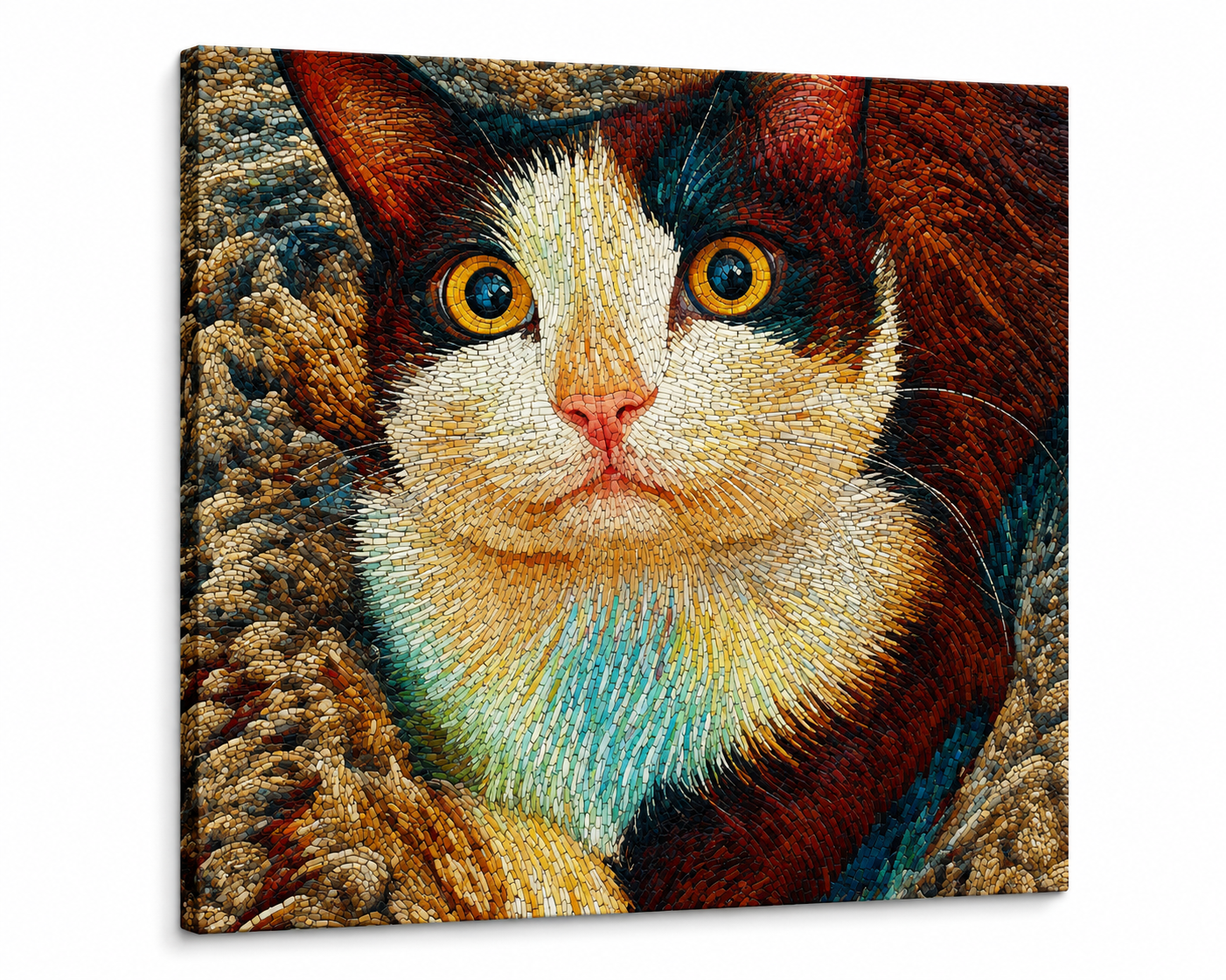 Custom Pet Portrait - Gentle Strokes Canvas