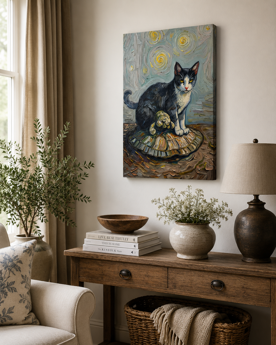Custom Pet Portrait - Painted Memory Canvas