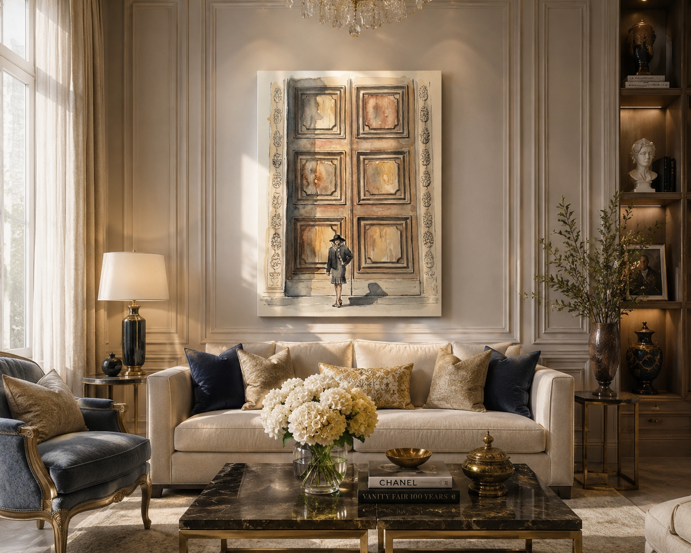 Before I Chose – Fine Art Canvas Print | The Doors Between Us Collection