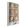 Before I Chose fine art canvas print from The Doors Between Us collection shown on a gallery-wrapped canvas from an angled side view.
